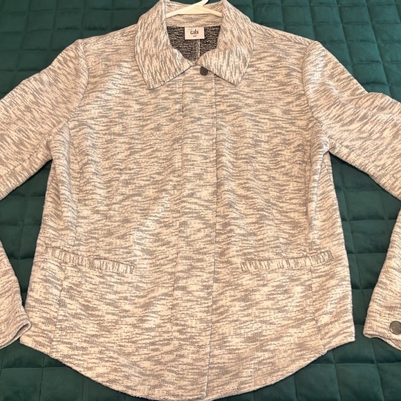 CAbi Jackets & Blazers - CAbi Women's White & Black Jacket
